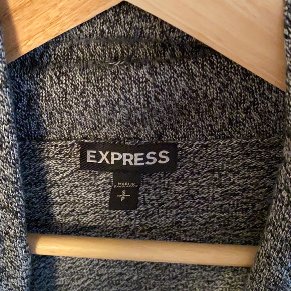 Express Gray Open Front Cardigan - S - Picture 5 of 5